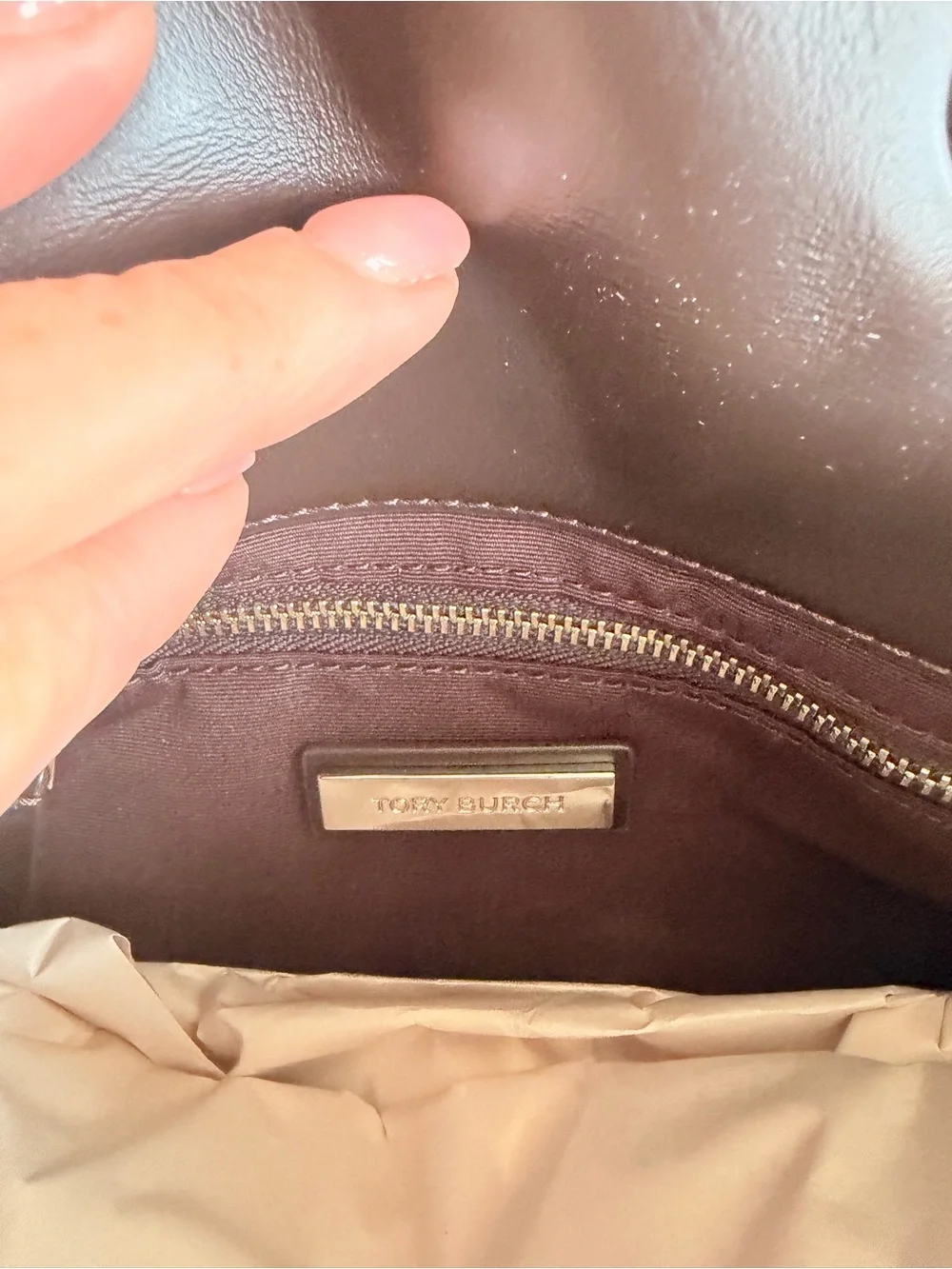 🤎✨ TRENDING NWT Tory Burch Small Kira Diamond Quilt Bag Cocoa MSRP $575